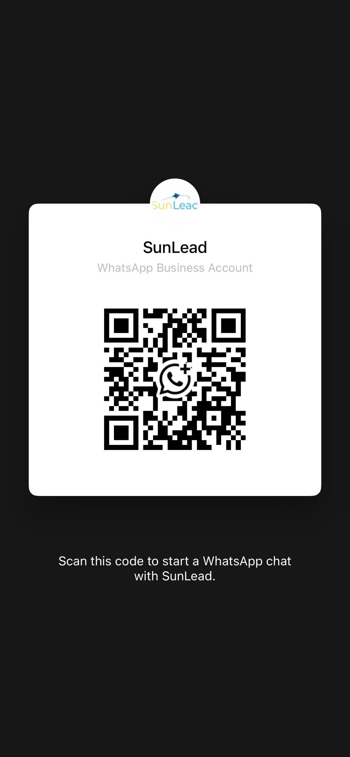 WhatsApp QR Code